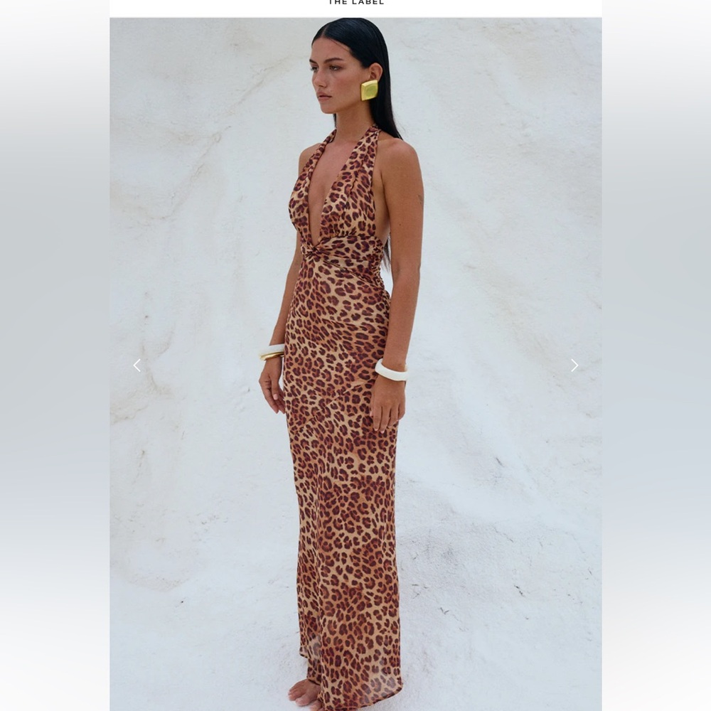 Runaway the label NWT Tenaya Maxi  Leopard Size S